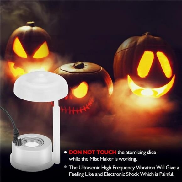 Mister Fogger Mist Generator Atomizer Air Humidifier, Mini Size Large Capacity - Picture 4 of 7